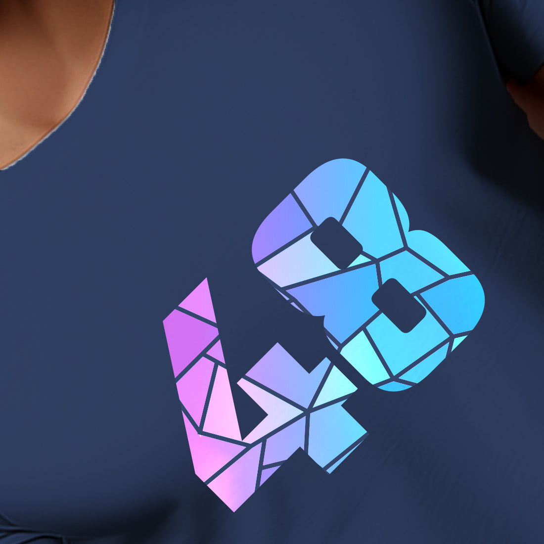 48 Number Men Unisex T-Shirt | Custom Number Graphic Tee (Navy Blue)
