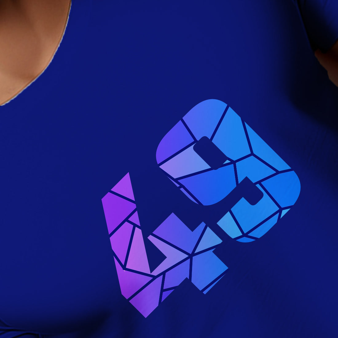 49 Number Men Unisex T-Shirt | Custom Number Graphic Tee (Royal Blue)