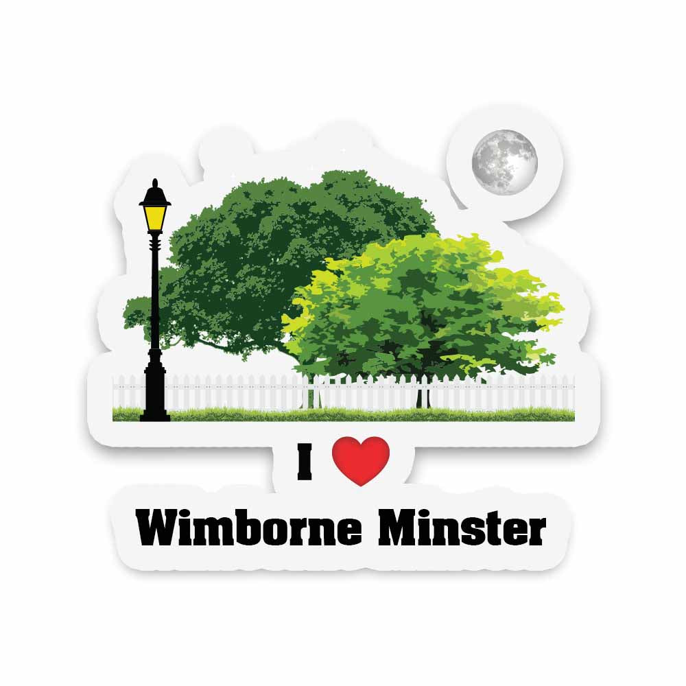 Wimborne Minster Sticker