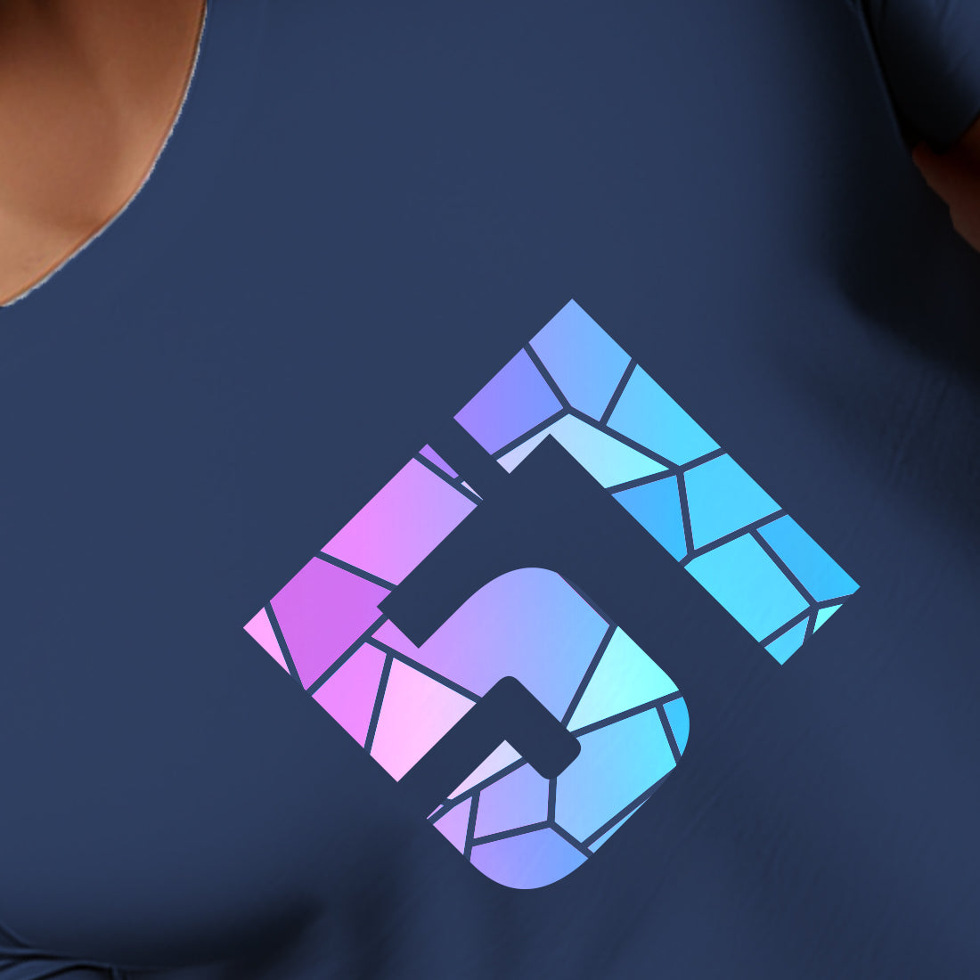 51 Number Men Unisex T-Shirt | Custom Number Graphic Tee (Navy Blue)