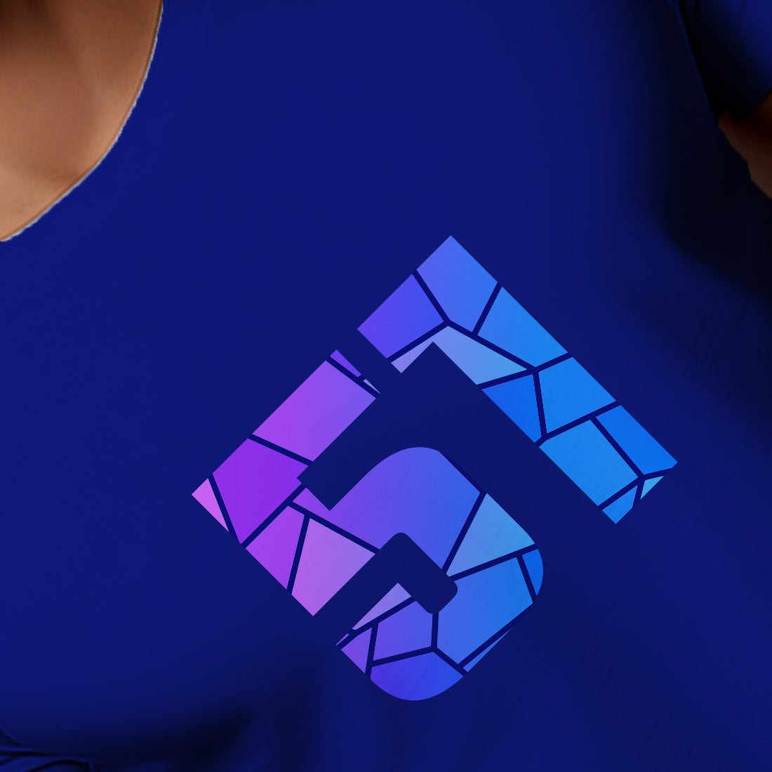 51 Number Men Unisex T-Shirt | Custom Number Graphic Tee (Royal Blue)