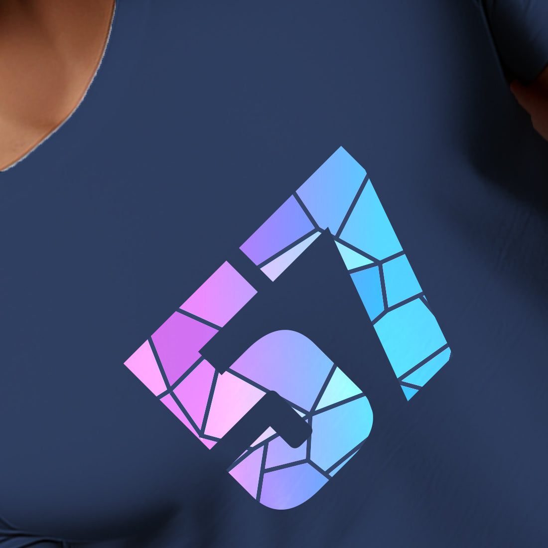 57 Number Men Unisex T-Shirt | Custom Number Graphic Tee (Navy Blue)