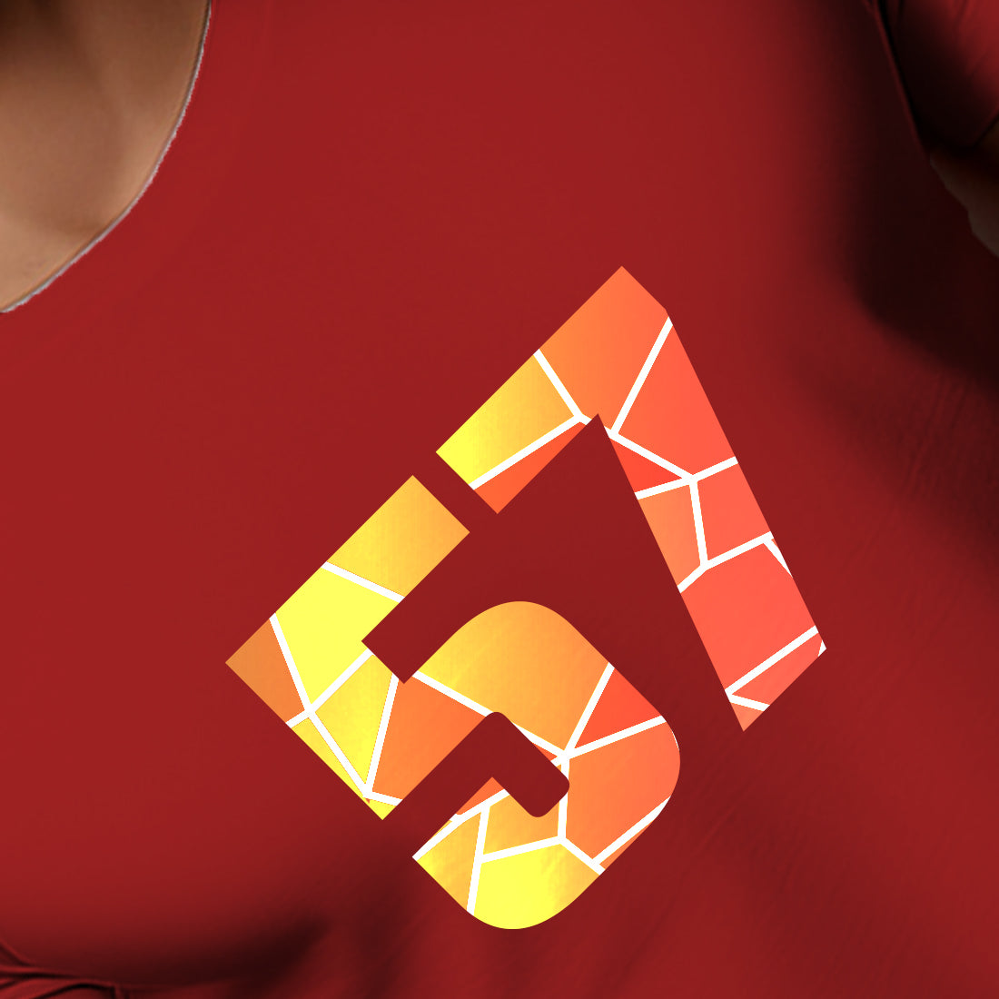 57 Number Men Unisex T-Shirt | Custom Number Graphic Tee (Red)