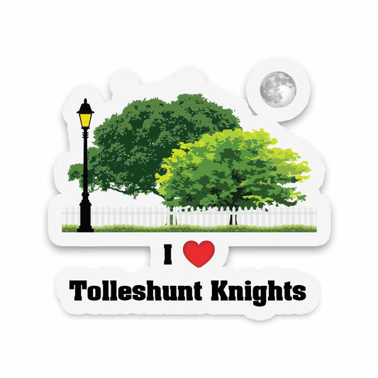 Tolleshunt Knights Sticker