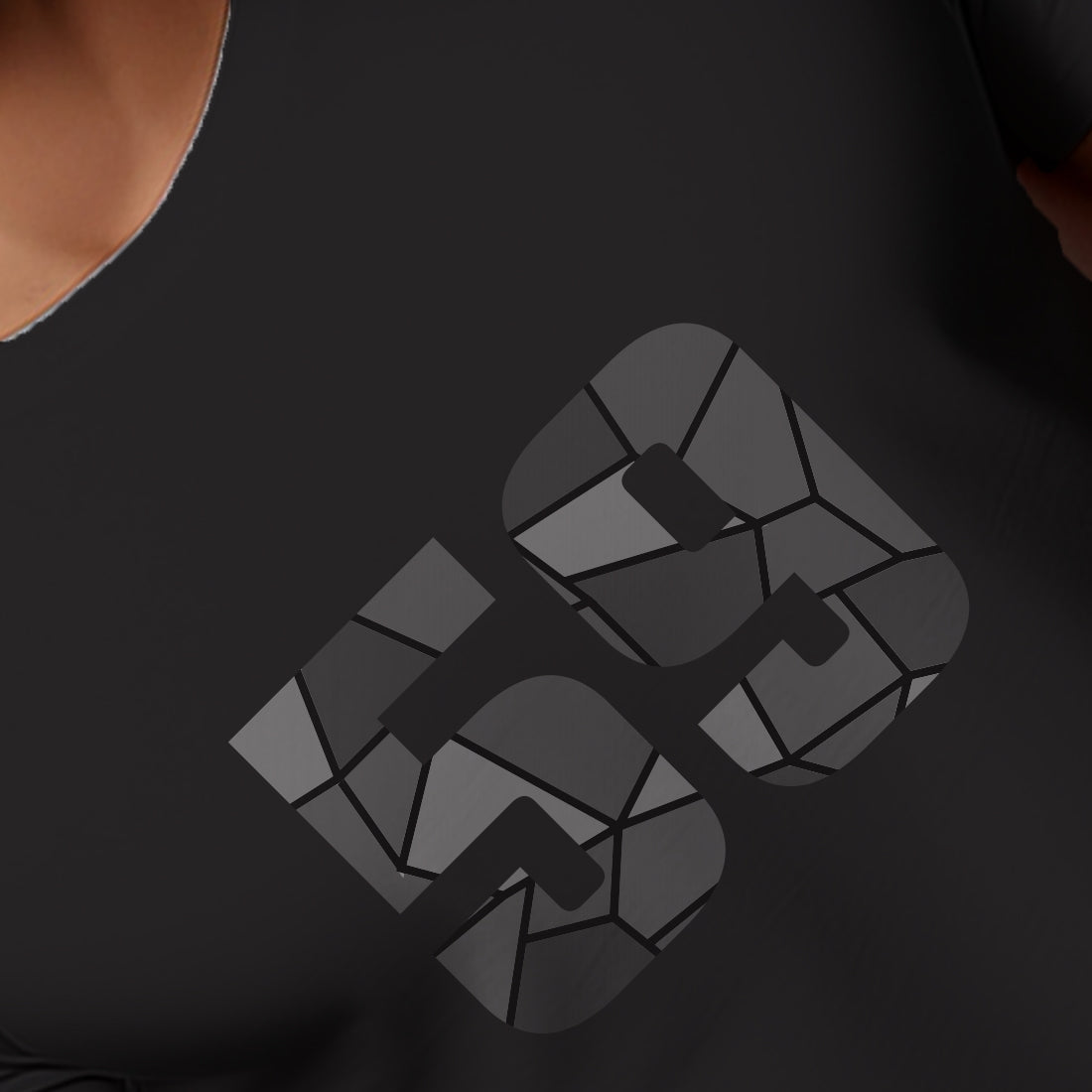 59 Number Men Unisex T-Shirt | Custom Number Graphic Tee (Black)
