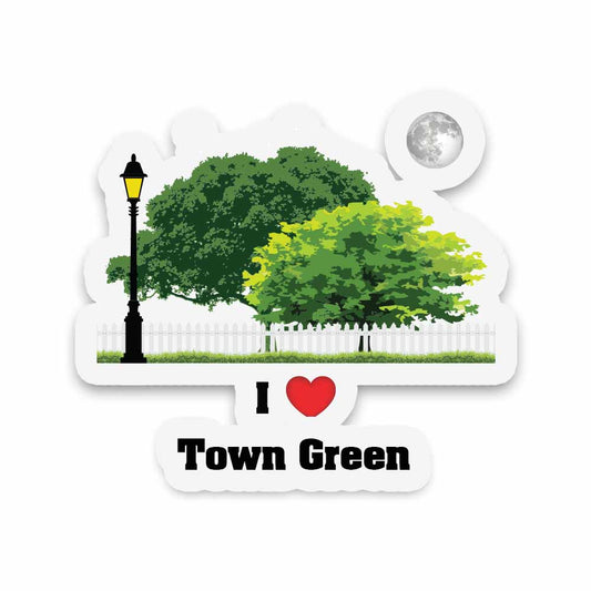 Town Green Sticker