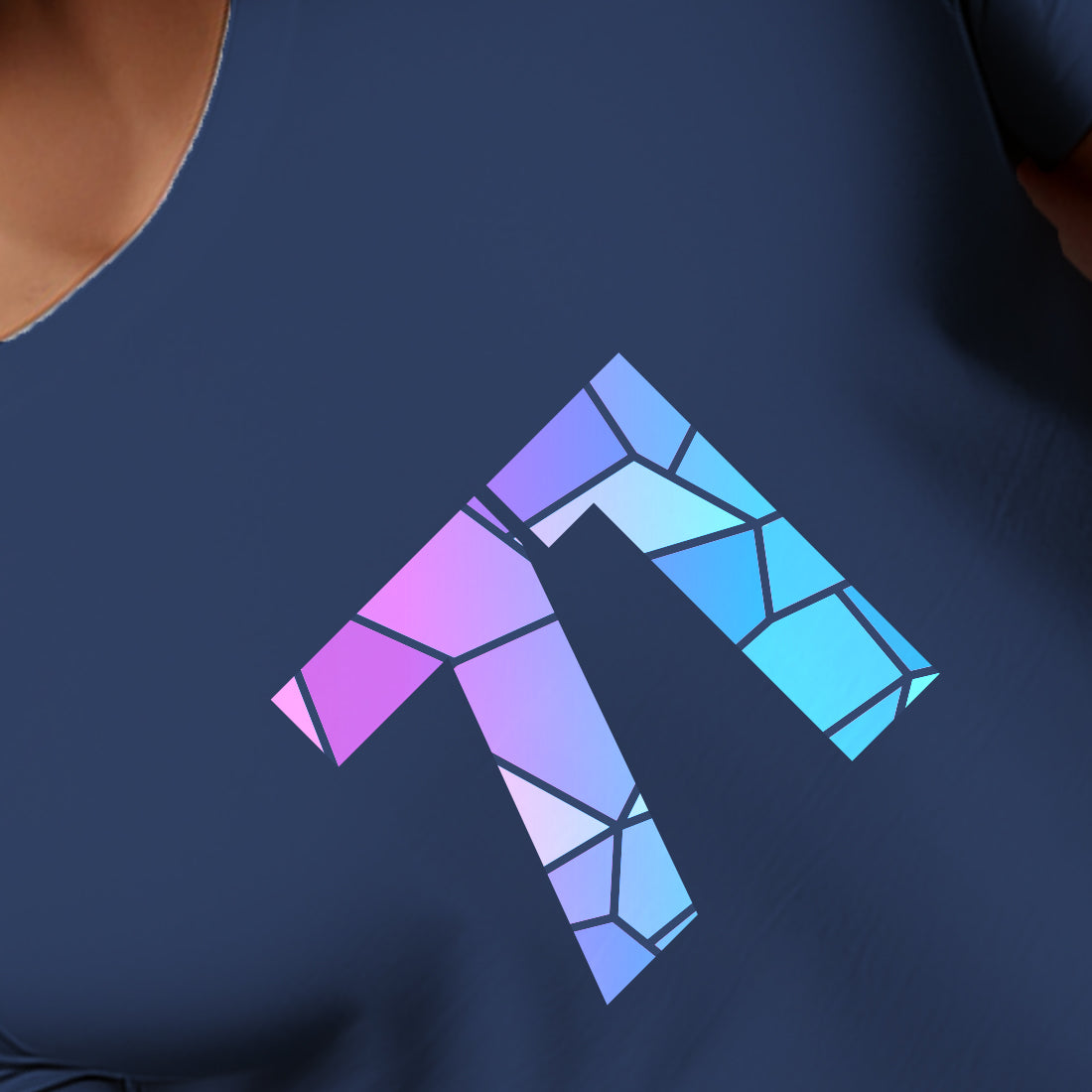 71 Number Men Unisex T-Shirt | Custom Number Graphic Tee (Navy Blue)