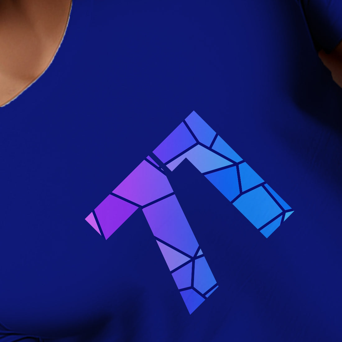71 Number Men Unisex T-Shirt | Custom Number Graphic Tee (Royal Blue)