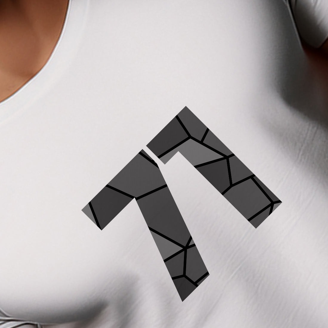 71 Number Men Unisex T-Shirt | Custom Number Graphic Tee (White)