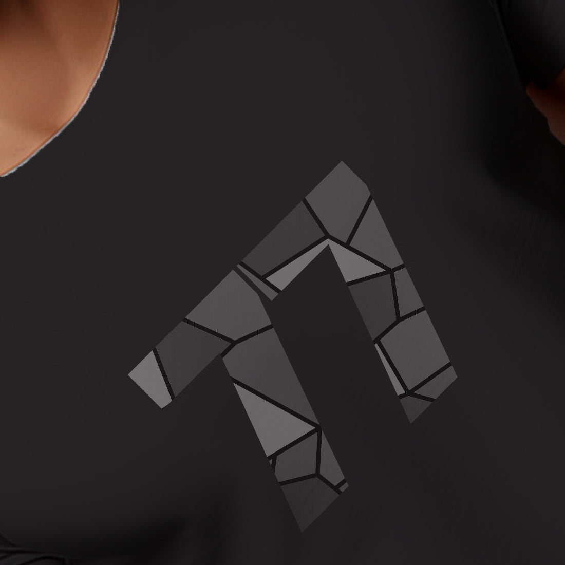 77 Number Men Unisex T-Shirt | Custom Number Graphic Tee (Black)