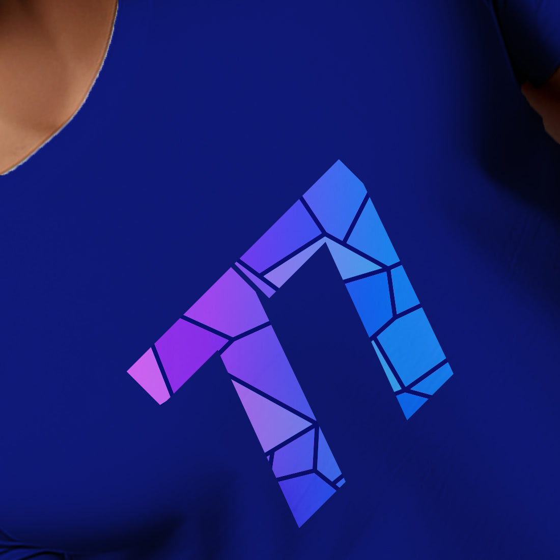 77 Number Men Unisex T-Shirt | Custom Number Graphic Tee (Royal Blue)