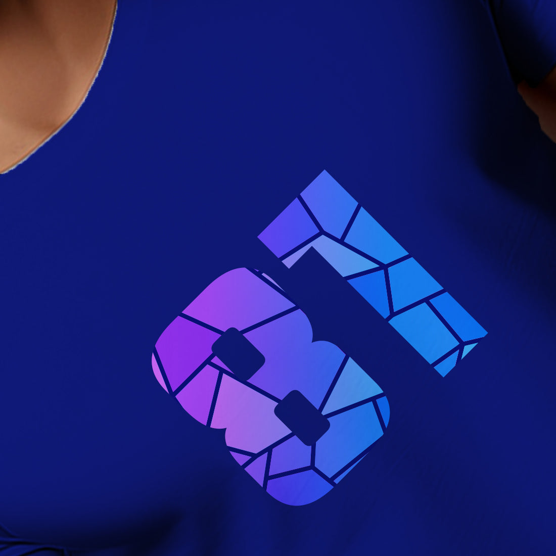 81 Number Men Unisex T-Shirt | Custom Number Graphic Tee (Royal Blue)