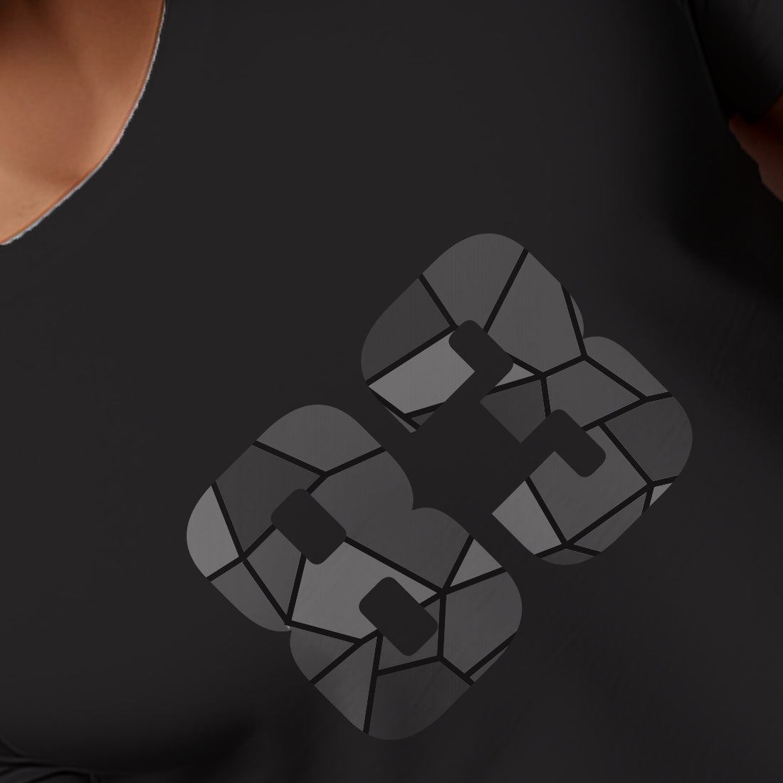 83 Number Men Unisex T-Shirt | Custom Number Graphic Tee (Black)