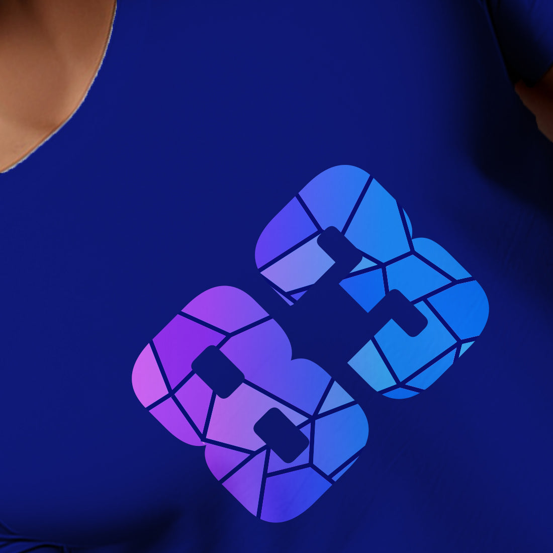 83 Number Men Unisex T-Shirt | Custom Number Graphic Tee (Royal Blue)