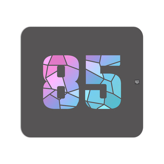 85 Number Mousepad (Charcoal Grey)