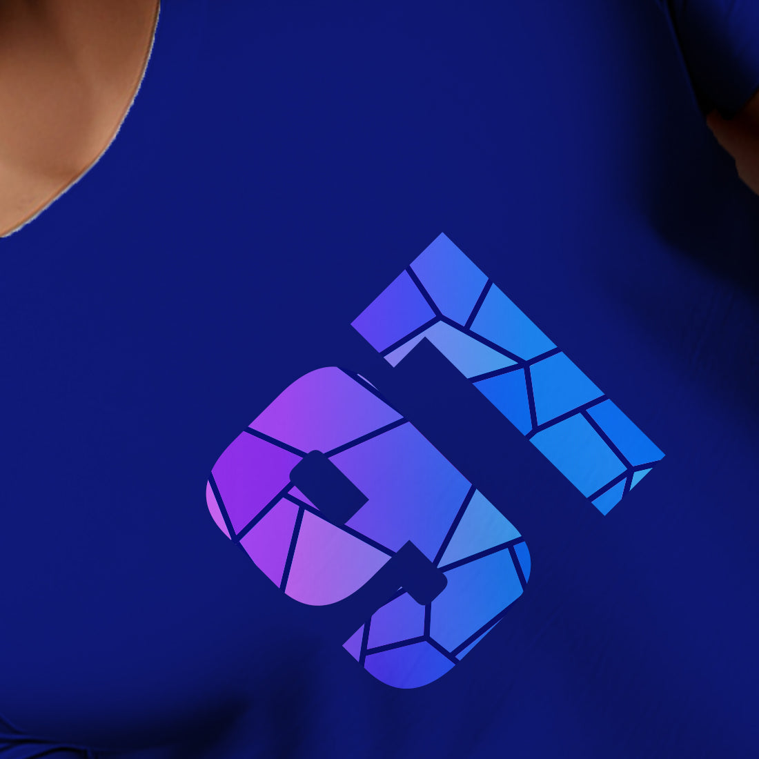 91 Number Men Unisex T-Shirt | Custom Number Graphic Tee (Royal Blue)