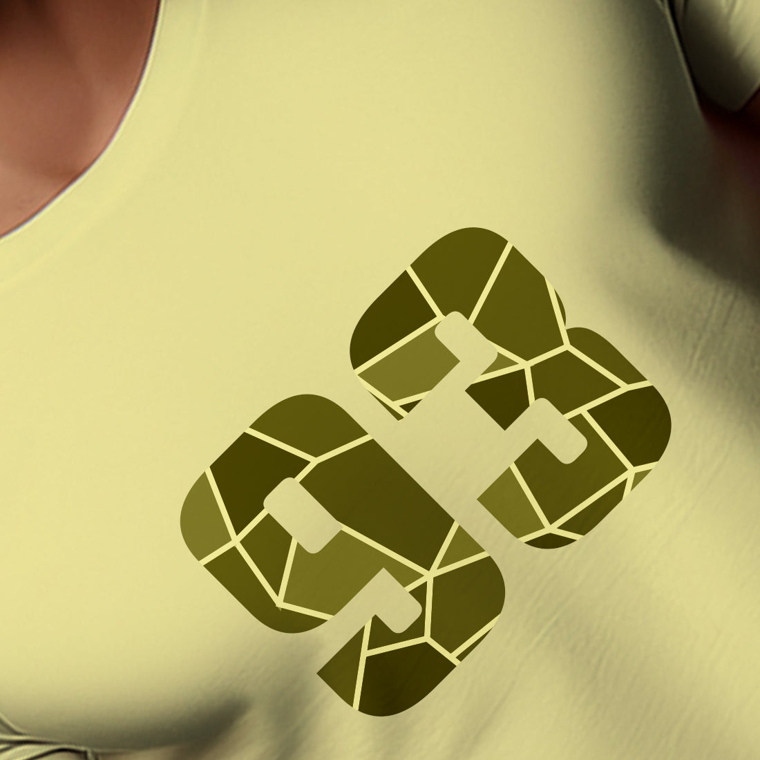 93 Number Men Unisex T-Shirt | Custom Number Graphic Tee (Butter Yellow)