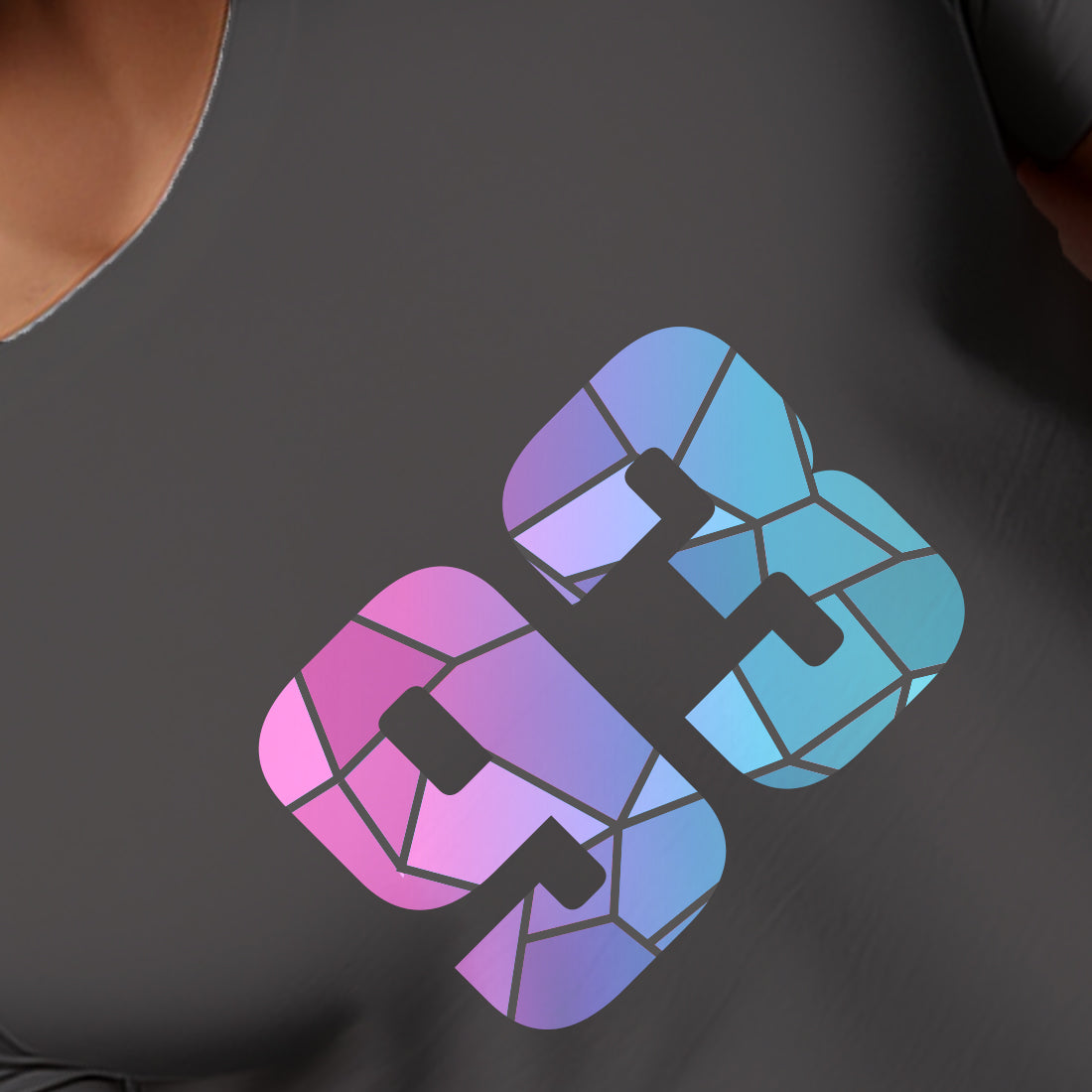 93 Number Men Unisex T-Shirt | Custom Number Graphic Tee (Charcoal Grey)
