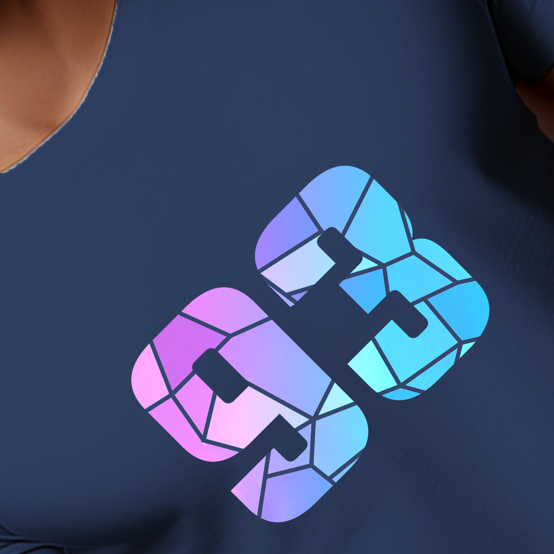 93 Number Men Unisex T-Shirt | Custom Number Graphic Tee (Navy Blue)