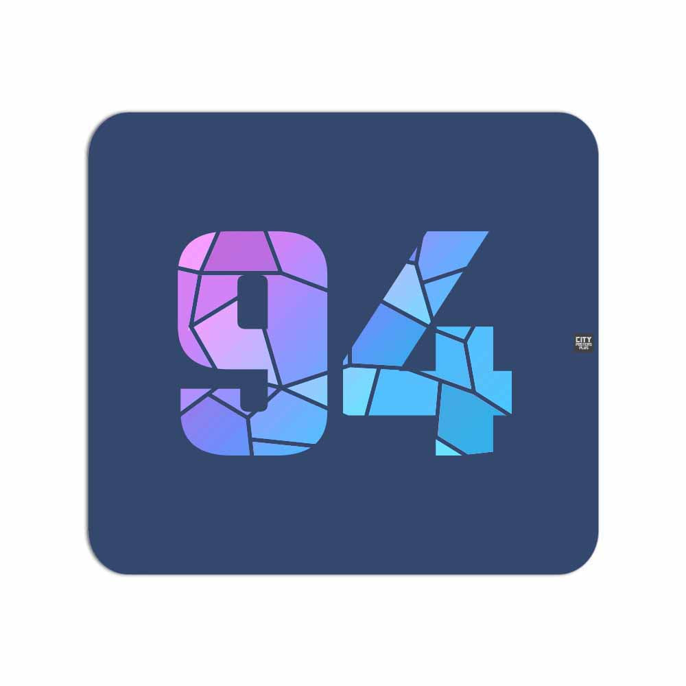 94 Number Mousepad (Navy Blue)