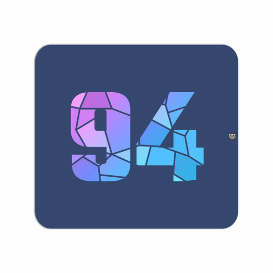 94 Number Mousepad (Navy Blue)