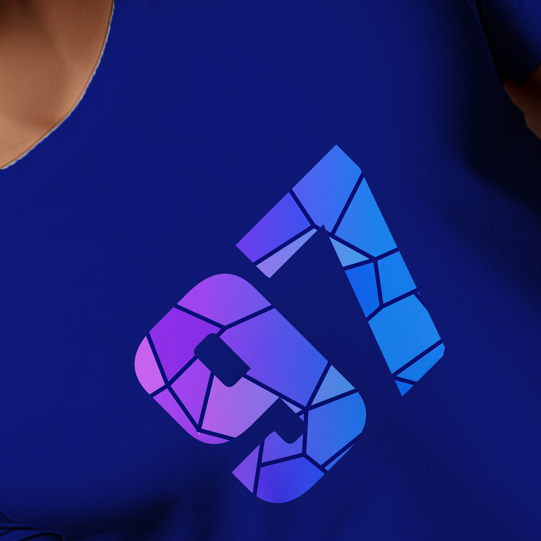 97 Number Men Unisex T-Shirt | Custom Number Graphic Tee (Royal Blue)