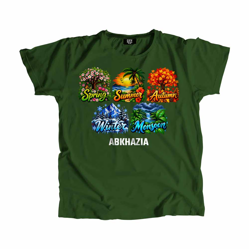 ABKHAZIA Seasons Seasons Unisex T-Shirt | City Posters Plus