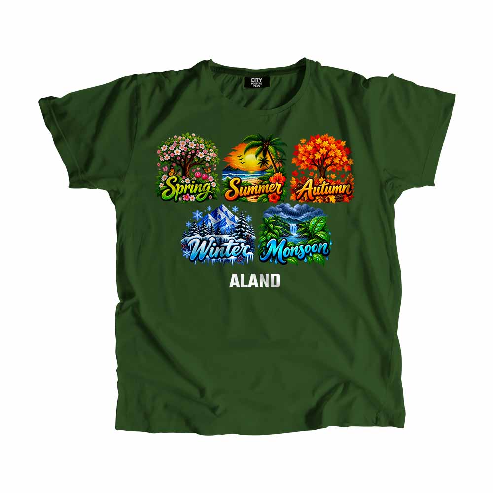 ALAND Seasons Seasons Unisex T-Shirt | City Posters Plus