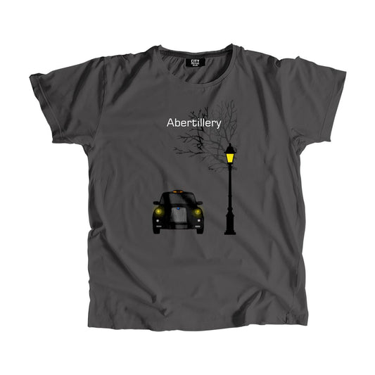 Abertillery Black Taxi Men Unisex T-Shirt