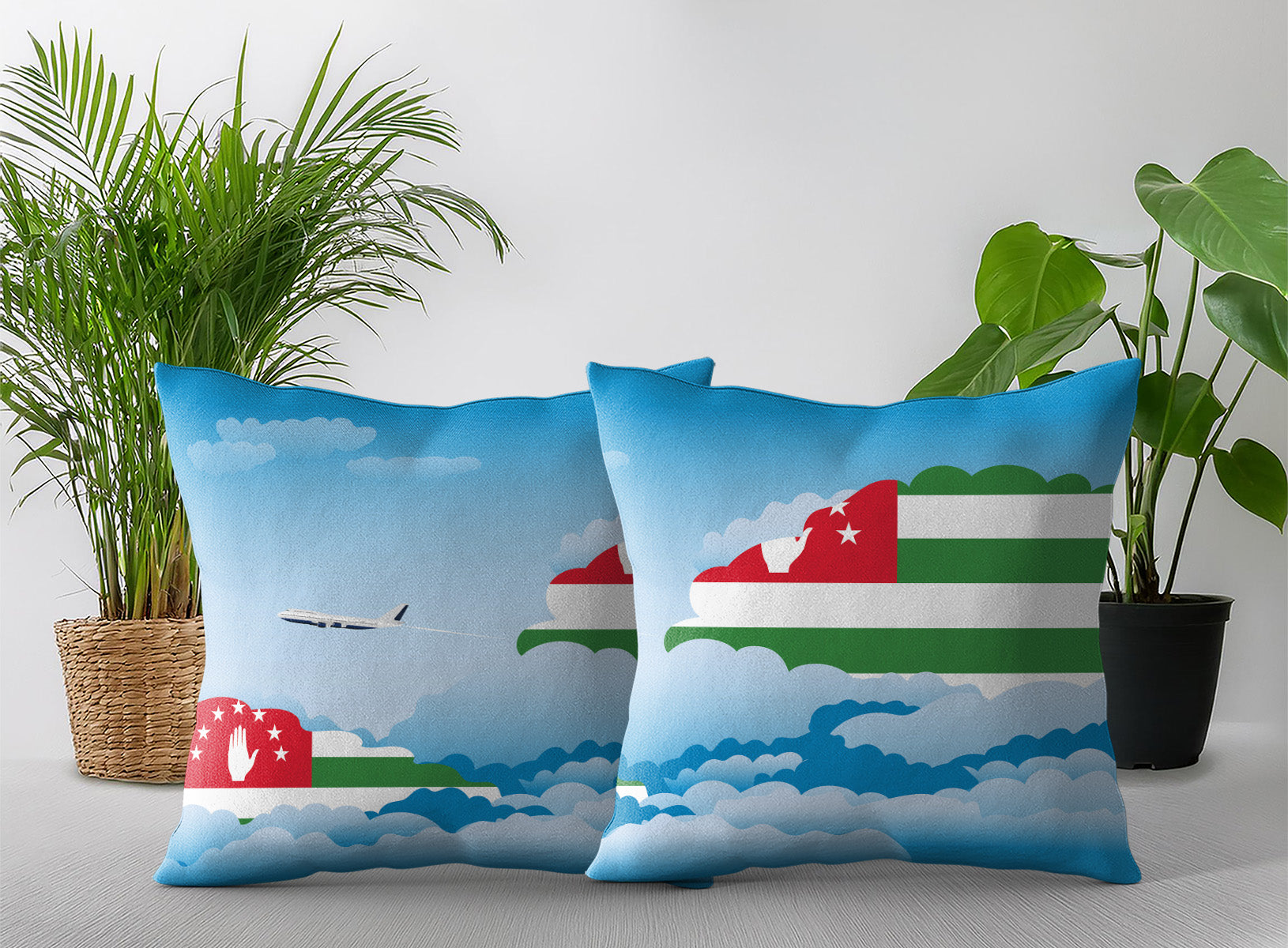 Abkhazia Day Clouds Pillow Case