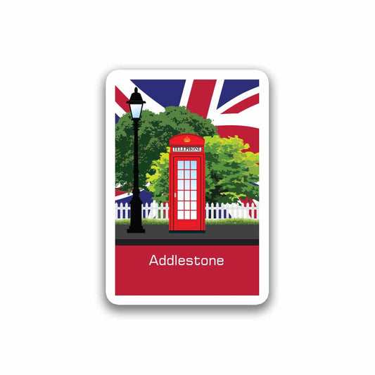 Addlestone Red Telephone Magnet