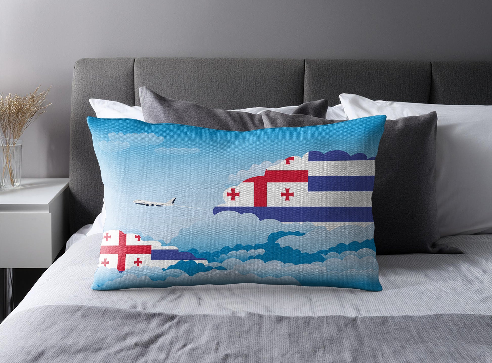 Ajaria Day Clouds Pillow Case