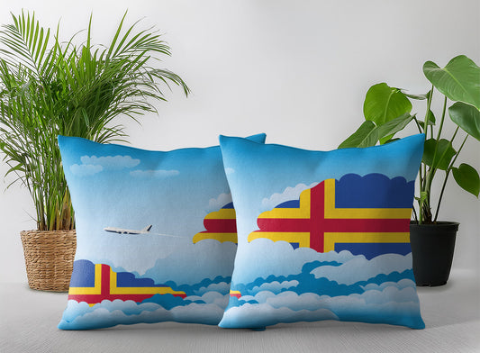 Aland Day Clouds Pillow Case