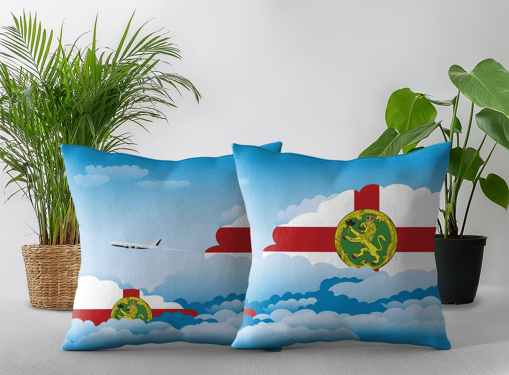 Alderney Day Clouds Pillow Case