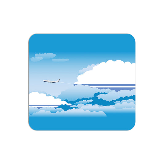 Altai Republic Airplane Airport Flight Day Clouds Mousepad 