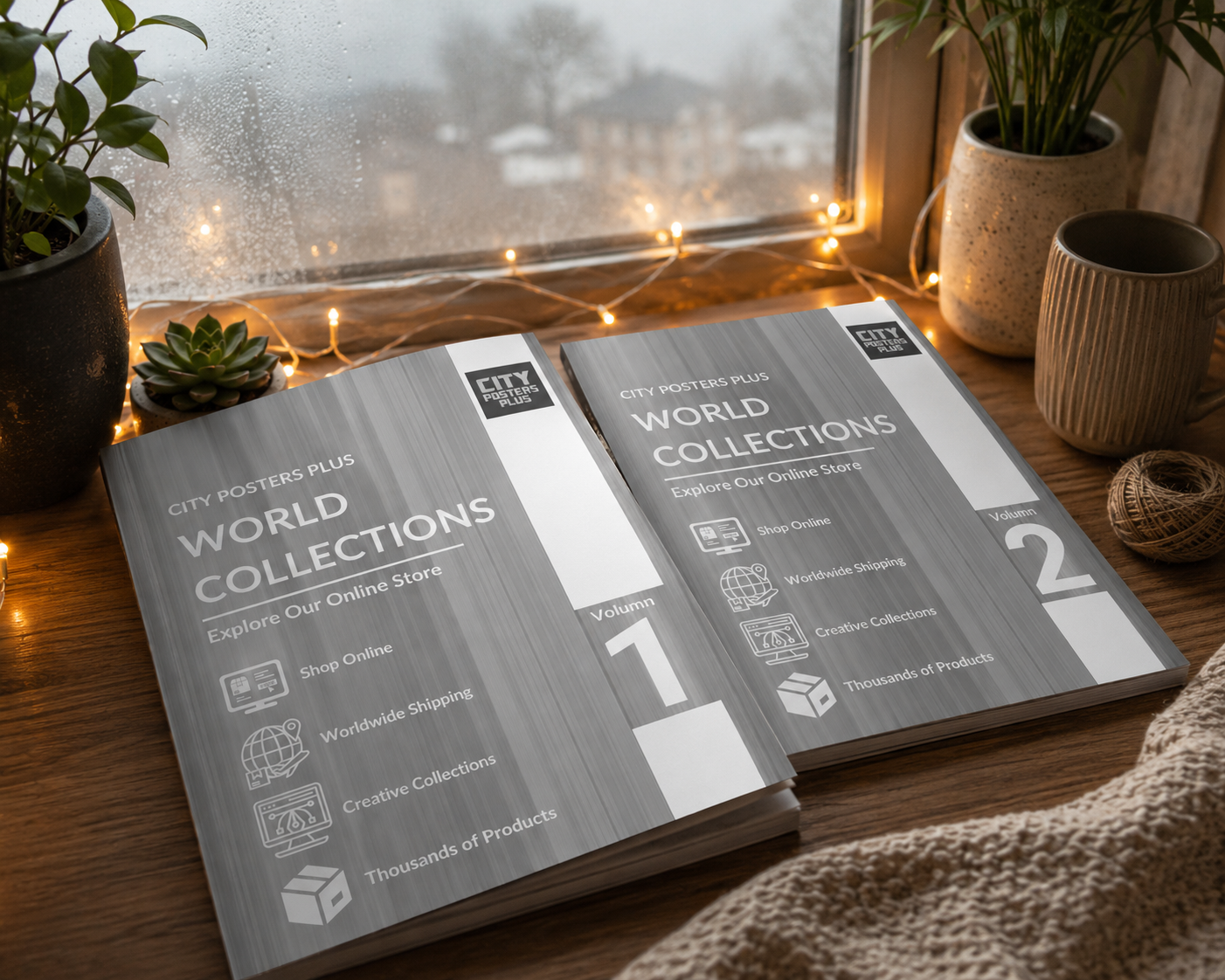 City Posters Plus Two Magazine Books | Explore Our Online Store | World Collections | Apparel, Posters, Home Décor & Gifts