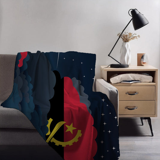 Angola Night Clouds Blankets & Throws | Premium Soft Blankets | City Posters Plus