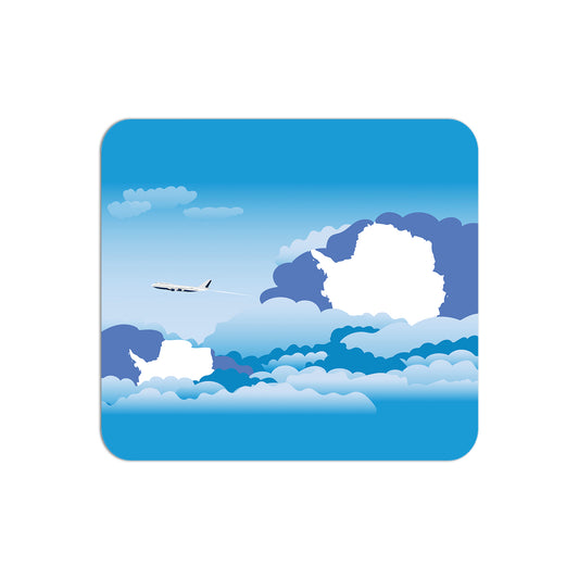 Antarctica Airplane Airport Flight Day Clouds Mousepad 