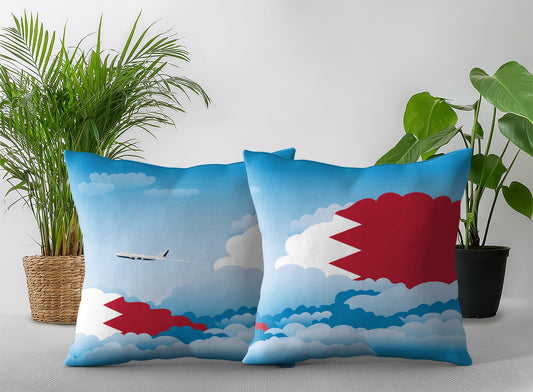 Bahrain Day Clouds Pillow Case