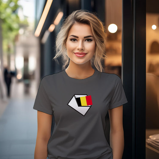 Belgium Mail Women T-Shirt