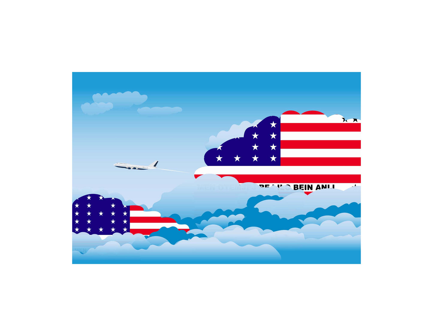 Bikini Atoll Day Clouds Blankets & Throws | Soft Premium Blankets | City Posters Plus