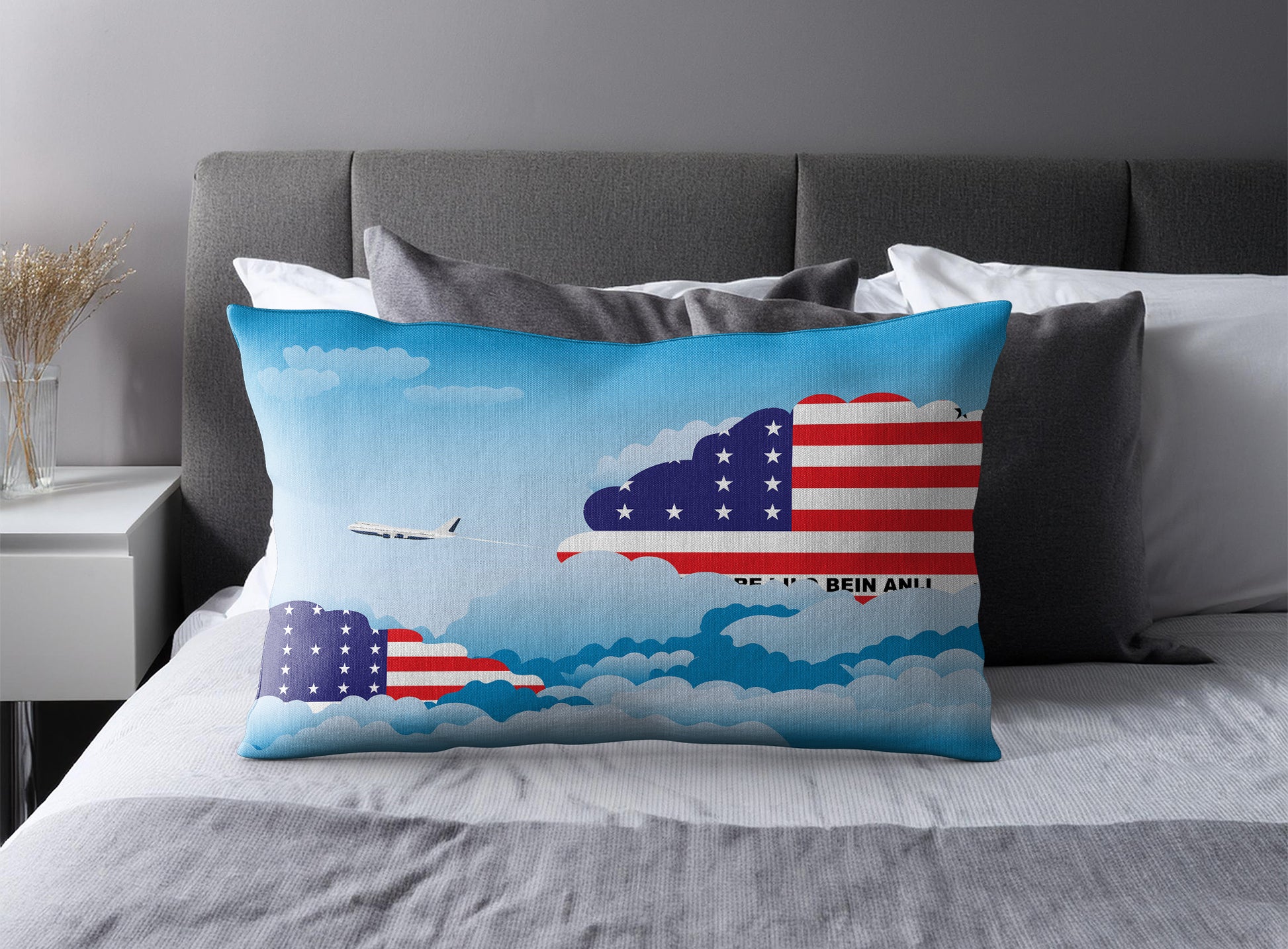 Bikini Atoll Day Clouds Pillow Case