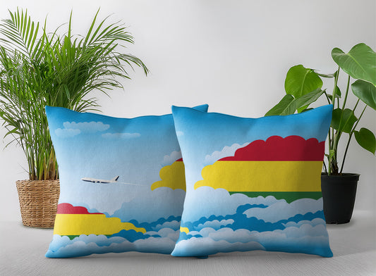 Bolivia Day Clouds Pillow Case