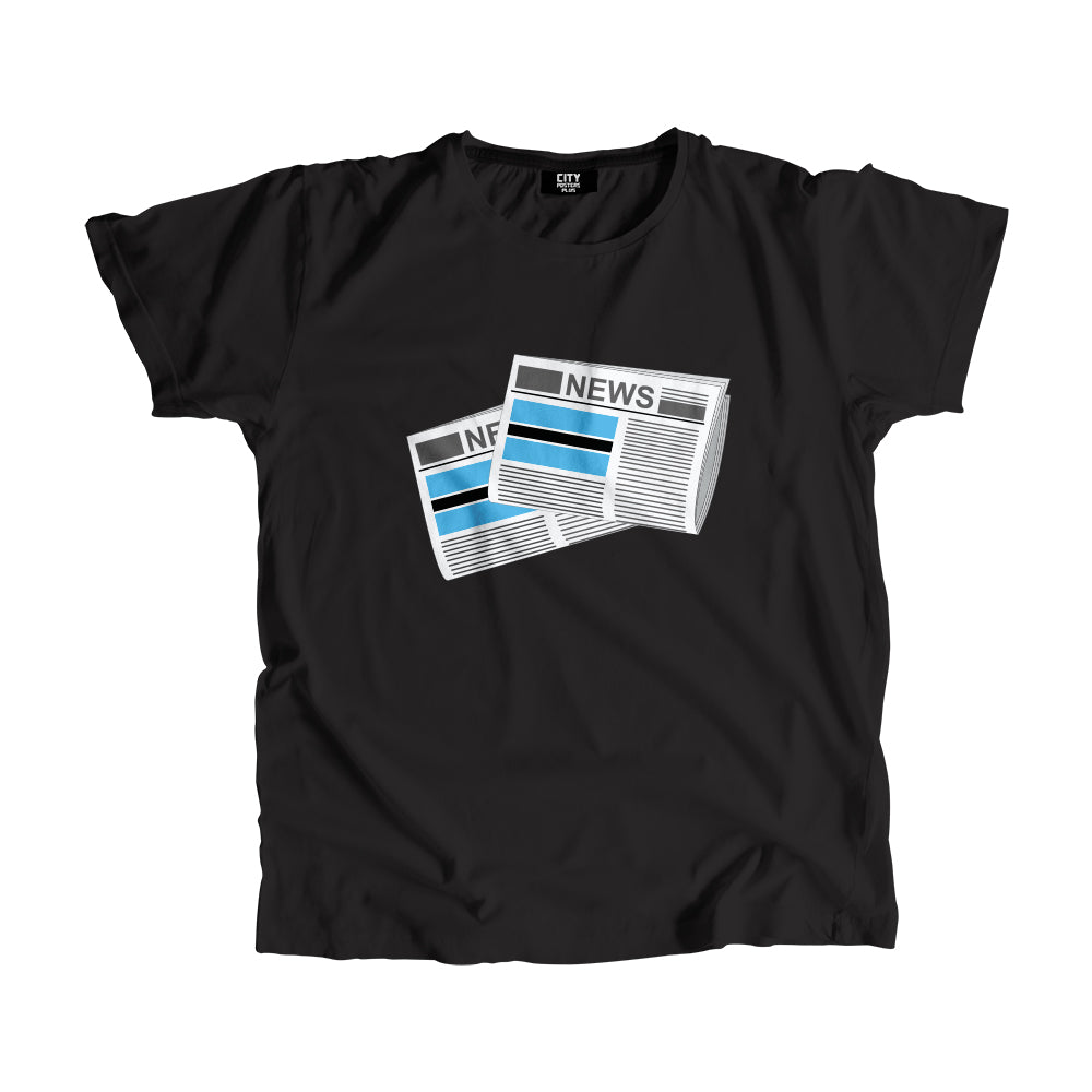 Botswana Newspapers Unisex T Shirt