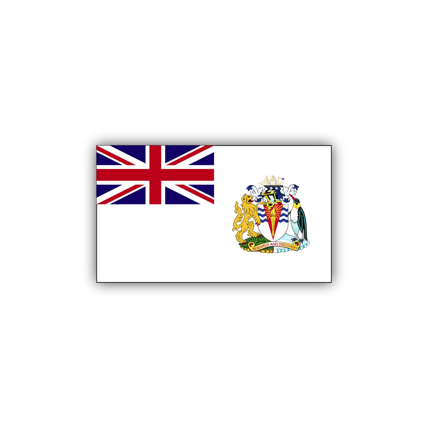 British Antarctic Territory Sticker