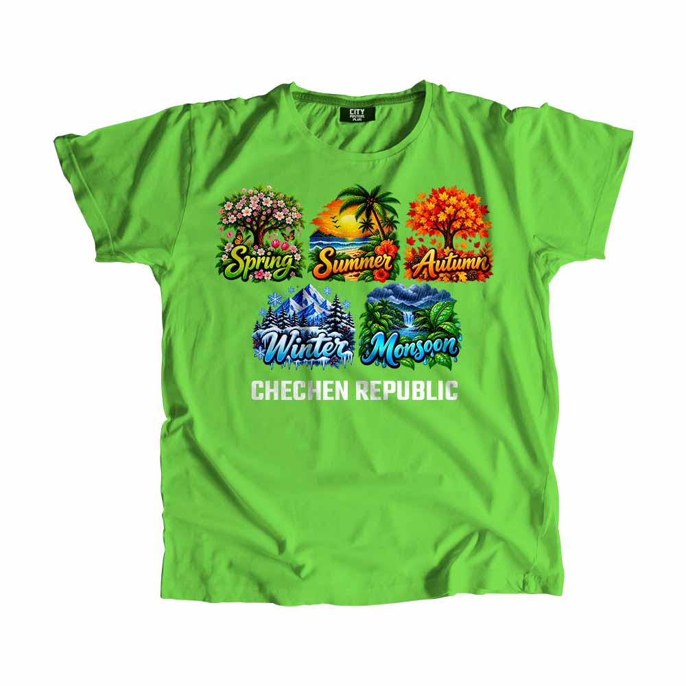 CHECHEN REPUBLIC Seasons Seasons Unisex T-Shirt | City Posters Plus