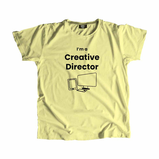 Creative Director Men Unisex T-Shirt (Butter Yellow)