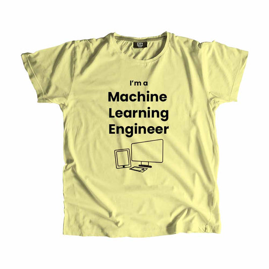 Machine Learning Engineer Men Unisex T-Shirt (Butter Yellow)