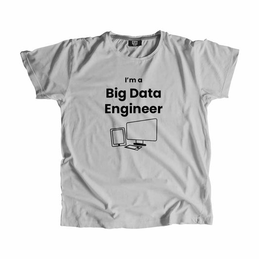 Big Data Engineer Men Unisex T-Shirt (Melange Grey)