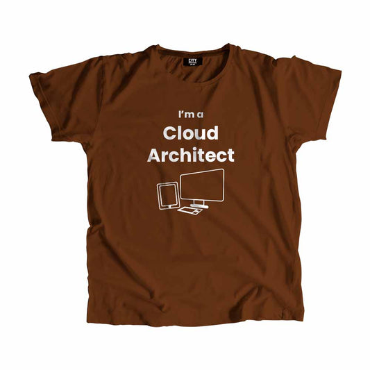 Cloud Architect Men Unisex T-Shirt (Brown)